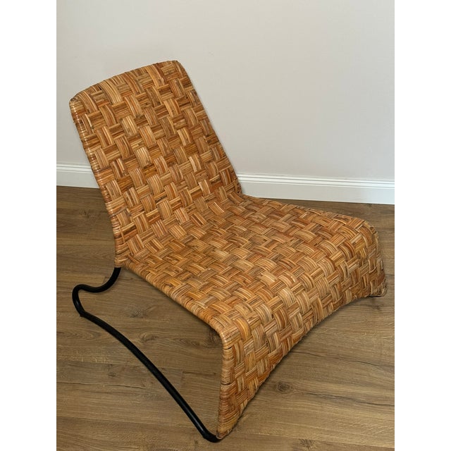 Black Vintage Swedish Lounge Chair by Maria Vinka for Ikea, 2000s For Sale - Image 8 of 8