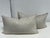 Thom Filicia Home Collection Draper Slate Lumbar Pillows For Sale - Image 4 of 12