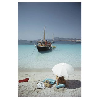 Slim Aarons, Waiting in the Shade, Estate Stamped Photographic Print, 1967 / 2020s For Sale