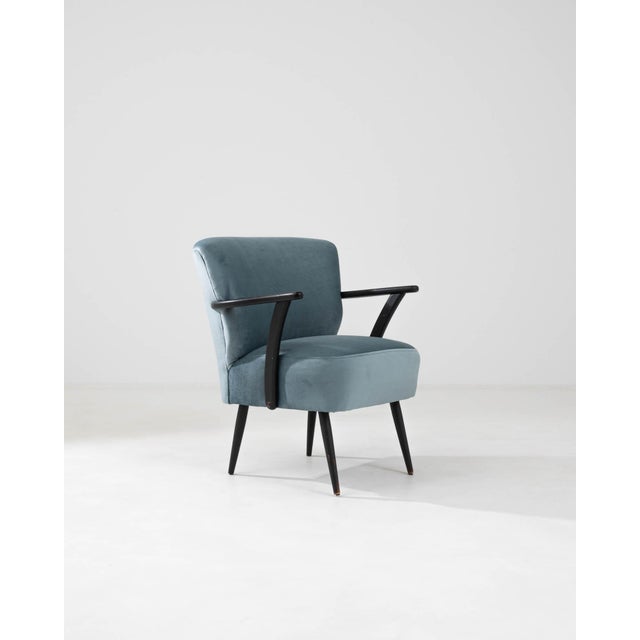 20th Century Danish Upholstered Armchair For Sale In Greensboro - Image 6 of 18