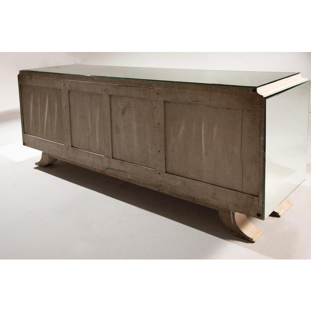 French Art Deco Mirror Sideboard, 1940s For Sale - Image 3 of 18