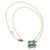 Van Cleef & Arpels Diamond 18k Vintage Alhambra Malachite Holiday 2013 Necklace **This is limited edition Holiday vintage...