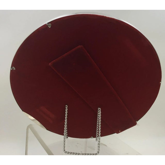 1900 - 1909 Art Deco Tiffany & Co. Sterling Silver Table Mirror Platter For Sale - Image 5 of 7