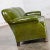 Green 1940-1950s Traditional Green Naugahyde Faux Leather Lawson Club Style Sofa W/Rolled Arms For Sale - Image 8 of 12