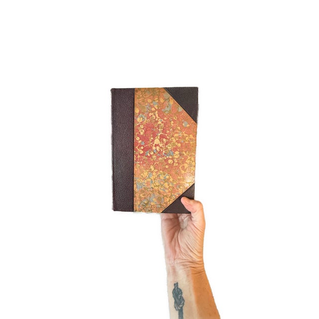 Antique 24 Book Set of 'Complete Works of George Eliot' in Leather-Bound Volumes - By Harper & Brothers For Sale - Image 4 of 15