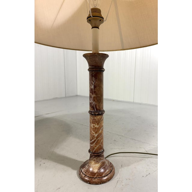 Large Marble Table Lamps, 1970s, Set of 2 For Sale - Image 11 of 16