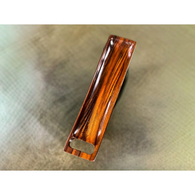 Sculptural Brazilian Rosewood Decorative Tray by Tropic Art, 1960s For Sale - Image 12 of 12