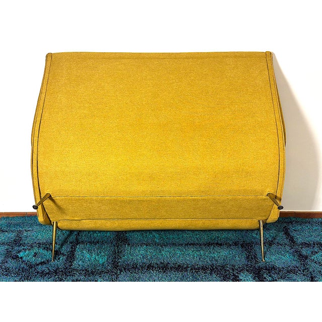 2-Seater Sofa by Aldo Morbelli for ISA Bergamo, Italy, 1950s For Sale - Image 11 of 14