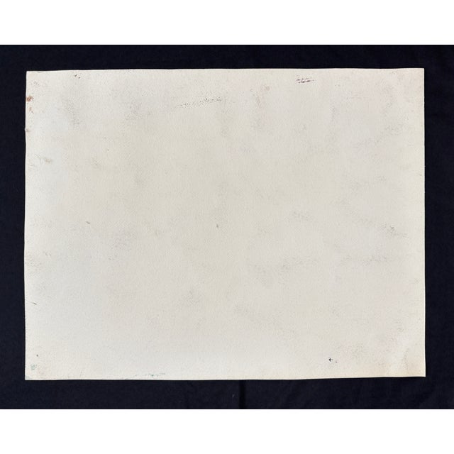 English 1960s Watercolor; Harold Latham; St. Andrew’s Church, Alfriston, East Sussex, For Sale - Image 3 of 10