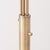Quinto Arc Lamp - Weathered Brass Steel, Black Marble Base, Mushroom Shade, Dimmable For Sale In Los Angeles - Image 6 of 8