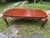 French Provincial Vintage French Provincial Louis XV Solid Cherry Parquetry Extension Dining Table For Sale - Image 3 of 12
