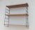 Mid-Century Wood and Metal Wall Shelf, 1950s For Sale - Image 4 of 5