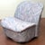 Modern Pair Vladimir Kagan for Directional Swivel Lounge Chairs on Stainless Steel Base For Sale - Image 3 of 10