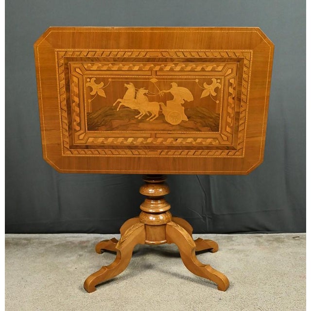 Coffee Table in Cherry and Walnut For Sale - Image 5 of 18