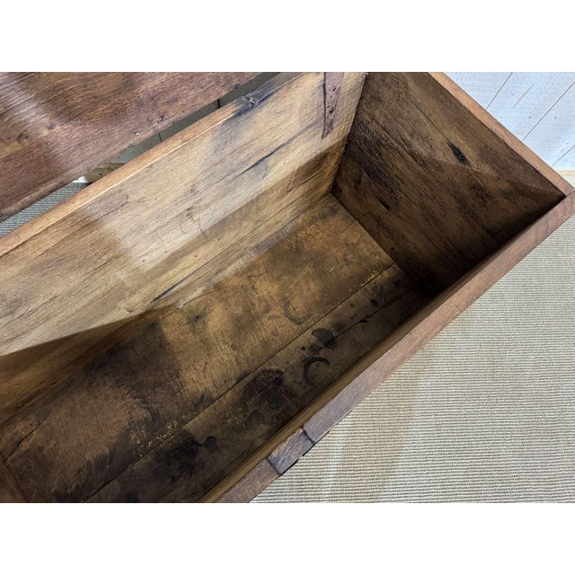 18th Century Oak Chest with Gothic Decoration For Sale - Image 11 of 18