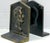 1920s Arts & Crafts Abraham Lincoln Bookends Antique Cast Iron - A Pair For Sale - Image 4 of 16