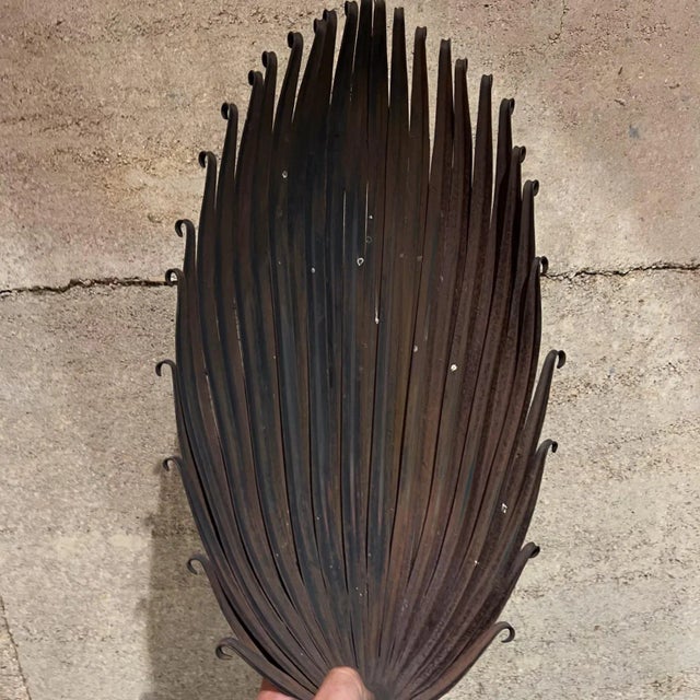 1970s Modern Silver Leaf Tray Decorative Dish For Sale - Image 11 of 11