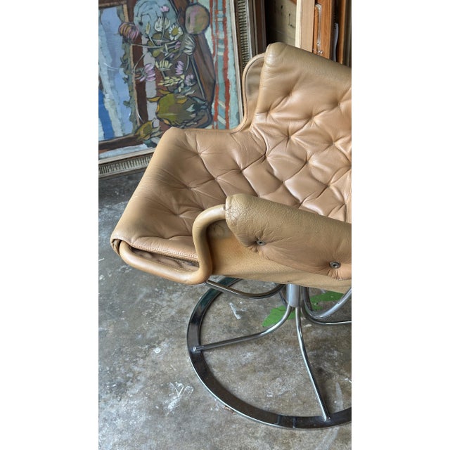 DUX Bruno Mathsson Jetson Chairs, Circa 1970s by Dux - a Pair For Sale - Image 4 of 10