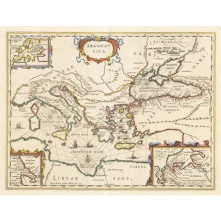 Map of Jason and the Argonauts For Sale