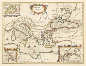 Map of Jason and the Argonauts