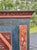 Antique European Painted Folk Armoire With Modular Shelving For Sale - Image 4 of 10