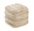 Yorba Beige Cotton Pouf For Sale In Los Angeles - Image 6 of 6