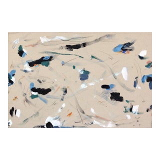 When the Tide Is High - Minimalist Abstract Textural Original Artwork by Taylour Martin For Sale