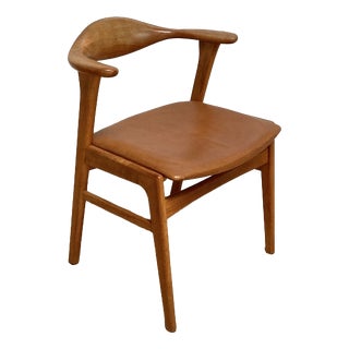 Danish Model 49 Teak Chair by Erik Kirkegaard for Høng Stolefabrik, 1950s For Sale