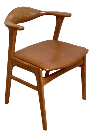 Danish Model 49 Teak Chair by Erik Kirkegaard for Høng Stolefabrik, 1950s