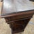Oak Antique Jacobean Style Walnut Buffet With Ornate Carved Legs, Drawers, & Open Shelving For Sale - Image 13 of 18
