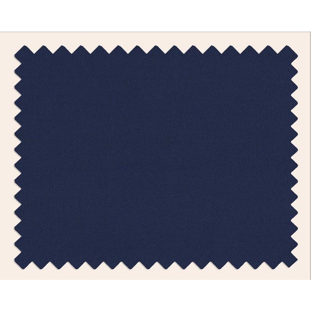 Metal Panarea Armchair in Gelato and Navy Upholstery by Ceraudo For Sale - Image 7 of 9
