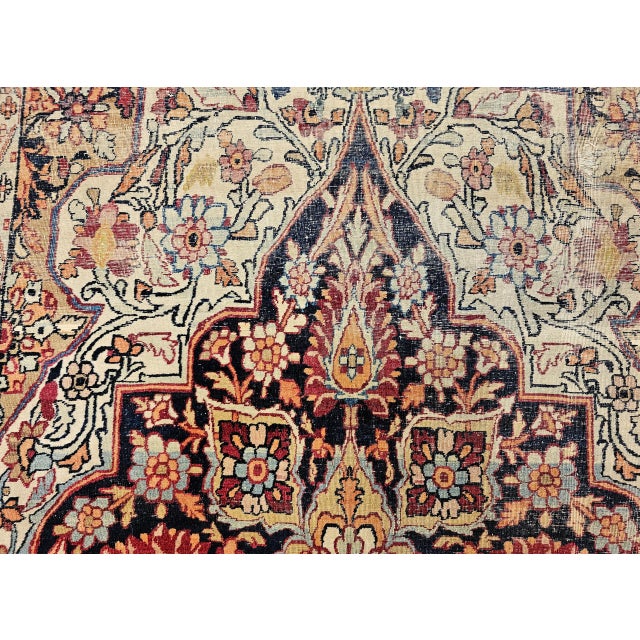 Late 19th Century Kerman Lavar Rug For Sale - Image 12 of 12