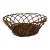 Vintage Open Weave Basket For Sale