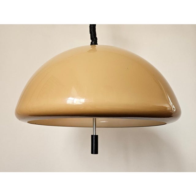 Plastic Mid-Century Pendant by Luigi Massoni for Guzzini, Italy, 1970s For Sale - Image 7 of 13