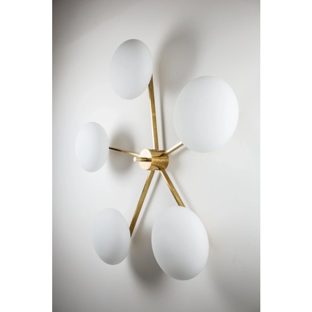 The Stella Daisy Wall / Ceiling Light brings elegance to midcentury design through the inspiration of Italian design -...