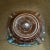 Mid Century Blue and Brown Drip Glaze Ashtray For Sale - Image 4 of 6