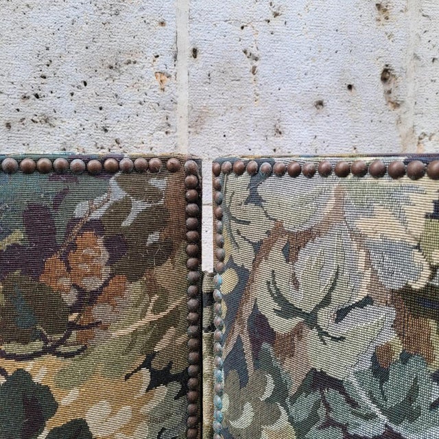 Vintage French Three-Panel Screen, 1950s For Sale - Image 16 of 18