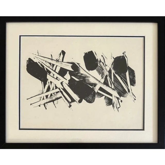 Pierre SOULAGES, Depaysages II, Original Lithograph Test Proof For Sale - Image 5 of 5