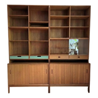 Model Domi 3 Shelving System in Teak by Nils Jonsson for Troeds, Sweden, 1960s For Sale