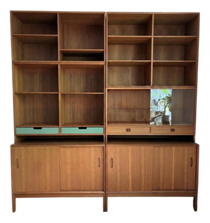 Model Domi 3 Shelving System in Teak by Nils Jonsson for Troeds, Sweden, 1960s