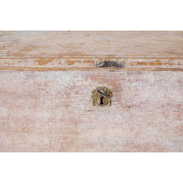 Antique Swedish Rococo Secretary with Drawers For Sale - Image 9 of 12
