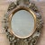 Mid 20th Century Carved Italian Rococo Style Oval Gilt Mirror For Sale In Los Angeles - Image 6 of 9
