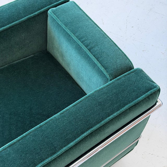 1980s 1980s Lc2 Petite Chairs by Le Corbusier, Pierre Jeanneret, and Charlotte Perriand for Cassina For Sale - Image 5 of 8
