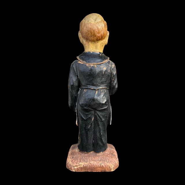 1940s Vintage Syroco “Waiter” Figural Corkscrew Mid-Century Barware For Sale - Image 5 of 8