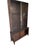 Wood Walnut Mid Century Modern Glass Display Cabinet 74” Tall X 44.5” Wide. Rifle / Pool Stick Display For Sale - Image 7 of 9