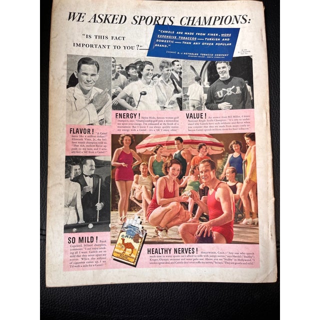 Original September 1932 issue of Vanity Fair magazine featuring iconic Franklin D. Roosevelt caricature cover art by...