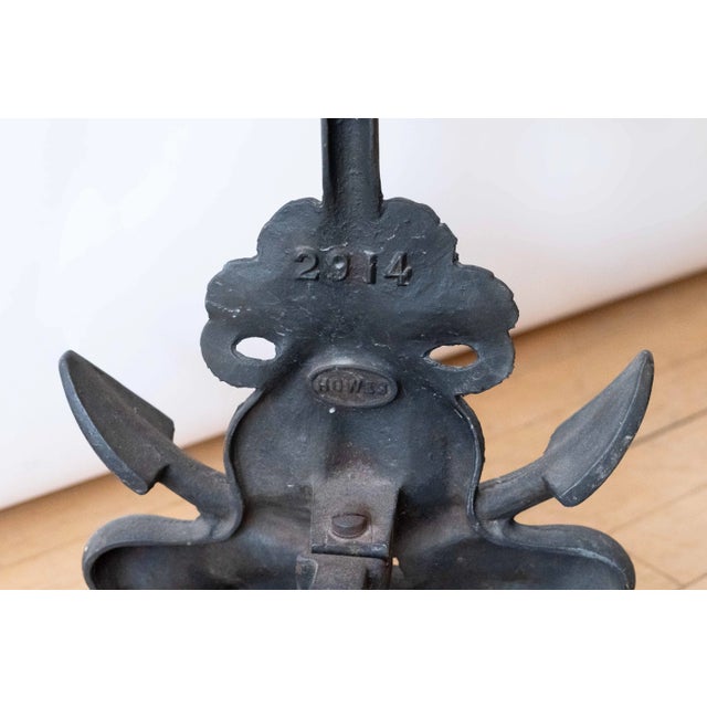 1920s Howes of Boston Anchor Andirons- a Pair For Sale In Boston - Image 6 of 6