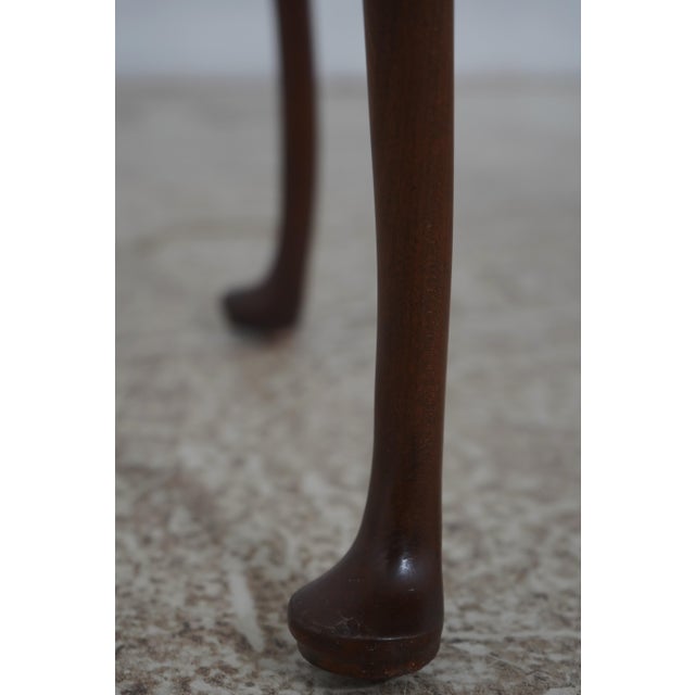 Baker Burl Walnut George III Occasional Accent Table For Sale - Image 10 of 12