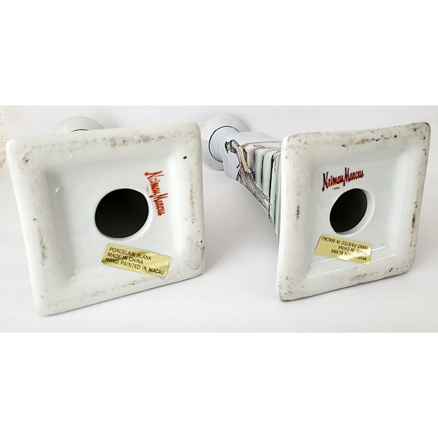 Candlestick Pair Equestrian For Sale - Image 9 of 9