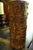 Early 21st Century 3 Rustic Birch Bark Wax Candles Led Flickering Flameless Lights 8”+8”+6” For Sale - Image 5 of 7